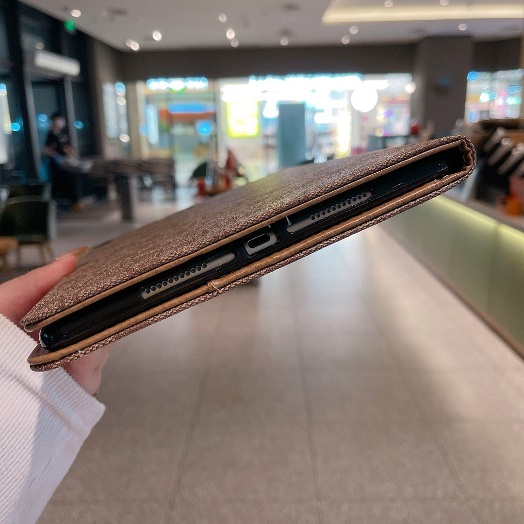 حافظة جلدية كلاسيكية لجهاز Apple iPad اللوحي