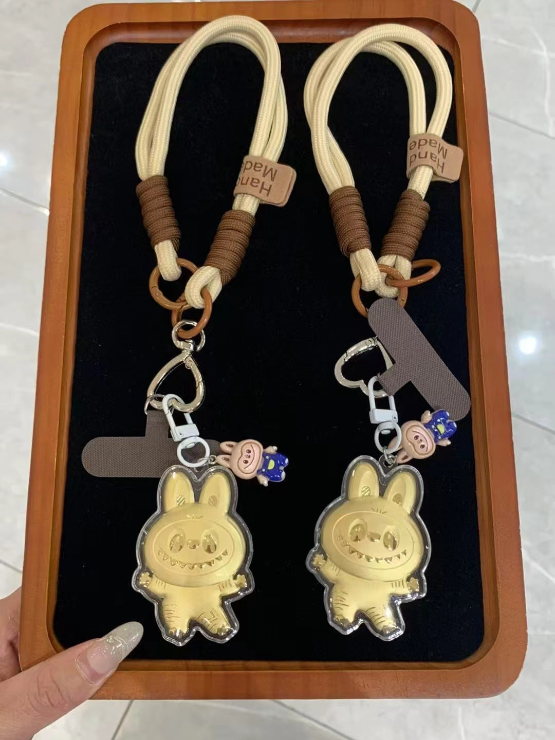 Klíčenka Gold Mini labubu