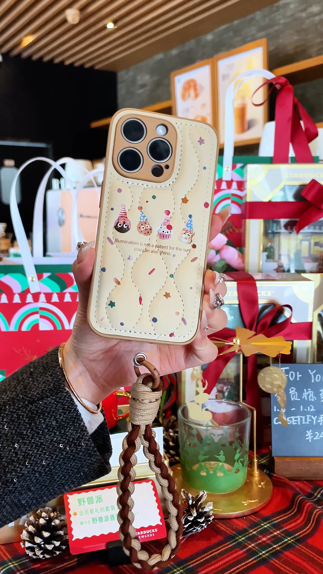 Aconchegante e leve: capa de iPhone chique inspirada em biscoitos para criadores de tendências