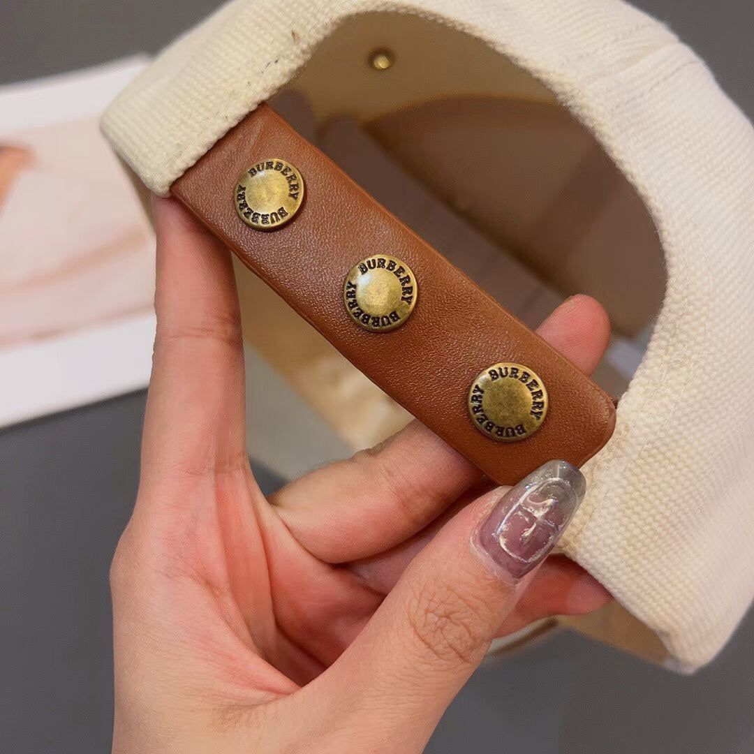 Luxusní vyšívaná plátěná kšiltovka | Luxusní designový klobouk