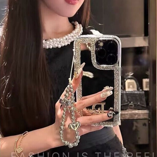 Glamorous Beauty Mirror iPhone-deksel – Makeup & Stil på farten!