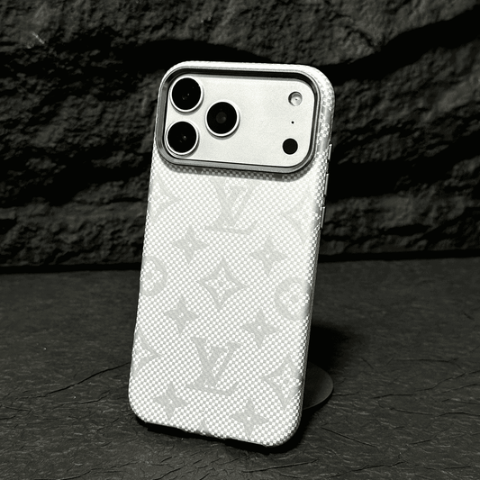 Luksus Carbon Fiber Stripe iPhone-deksel