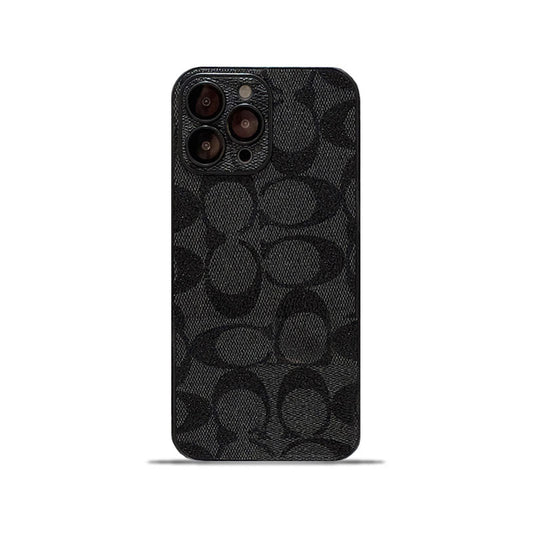 Klassisk iPhone-deksel svart -QB240402