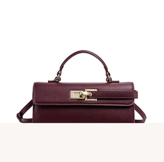 Luxury Brand Lock Design Tote Bag