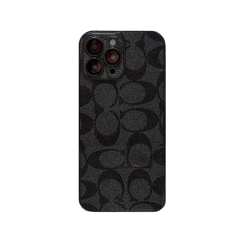 Cás iPhone Clasaiceach Donn -QB240402