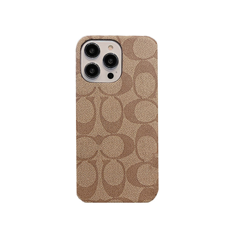 Cás iPhone Clasaiceach Donn -JDK241426