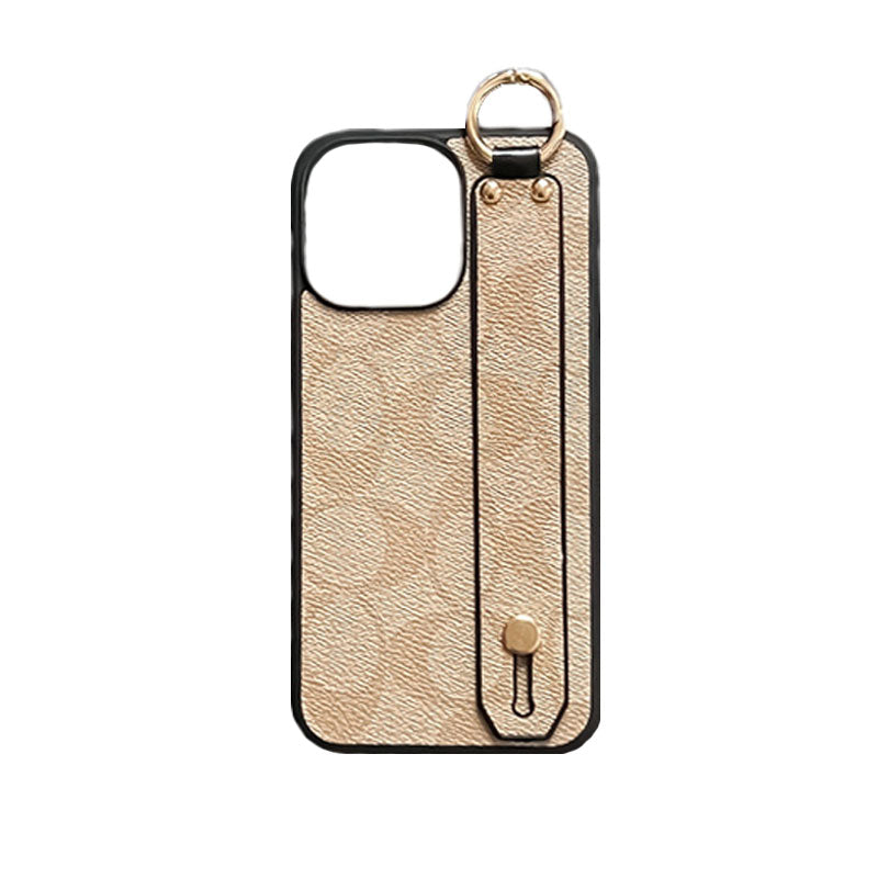 Capa clássica para iPhone com suporte, preta - Tamanho PW240330