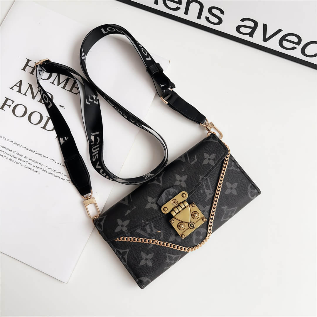 Crossbody-inspirerat iPhonefodral i läder med korthållare
