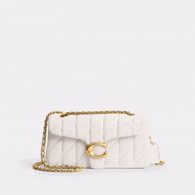 CO Quilted Chain Shoulder Bag – Structured Mini Crossbody