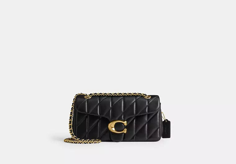 CO Quilted Chain Shoulder Bag – Structured Mini Crossbody