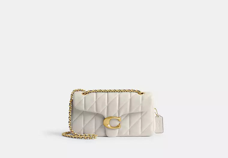 CO Quilted Chain Shoulder Bag – Structured Mini Crossbody