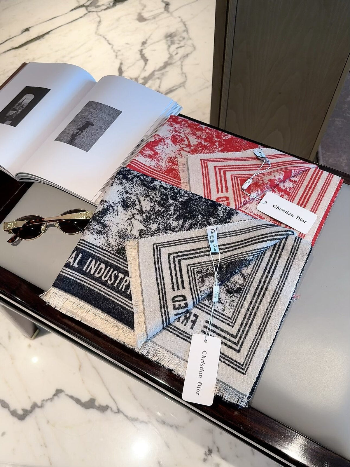 Dior 2026 New Jungle Zoo Cashmere Scarf