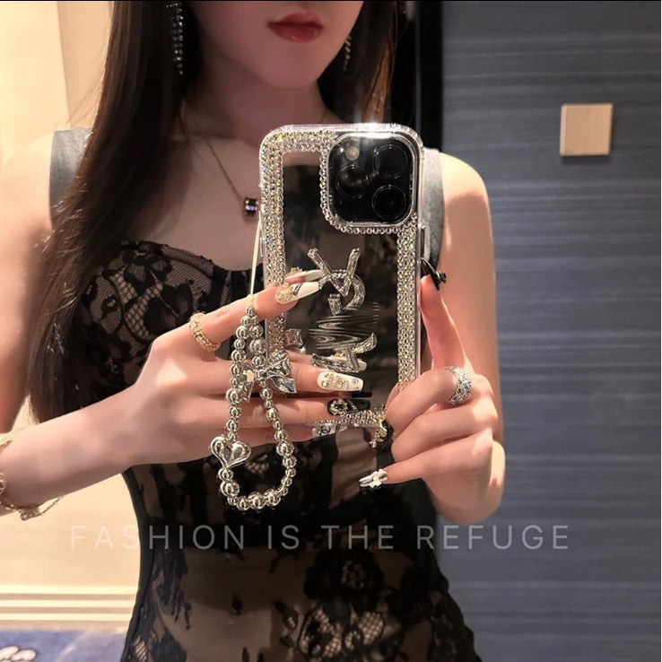 Pouzdro na iPhone Glamorous Beauty Mirror – make-up a styl na cestách!