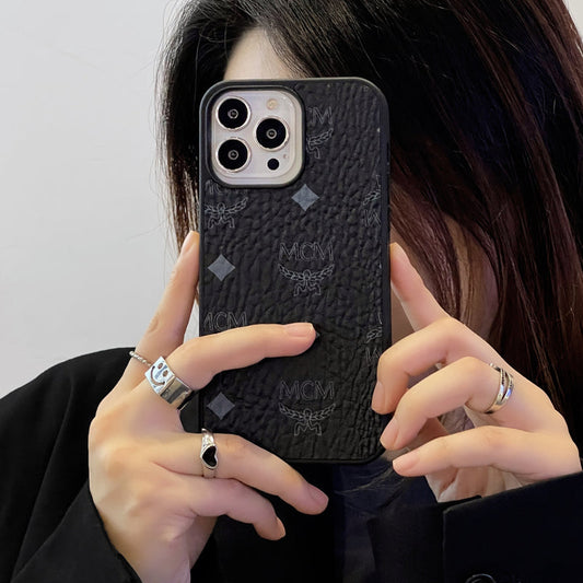 MCM iPhone-hoesje zwart-MCK240603