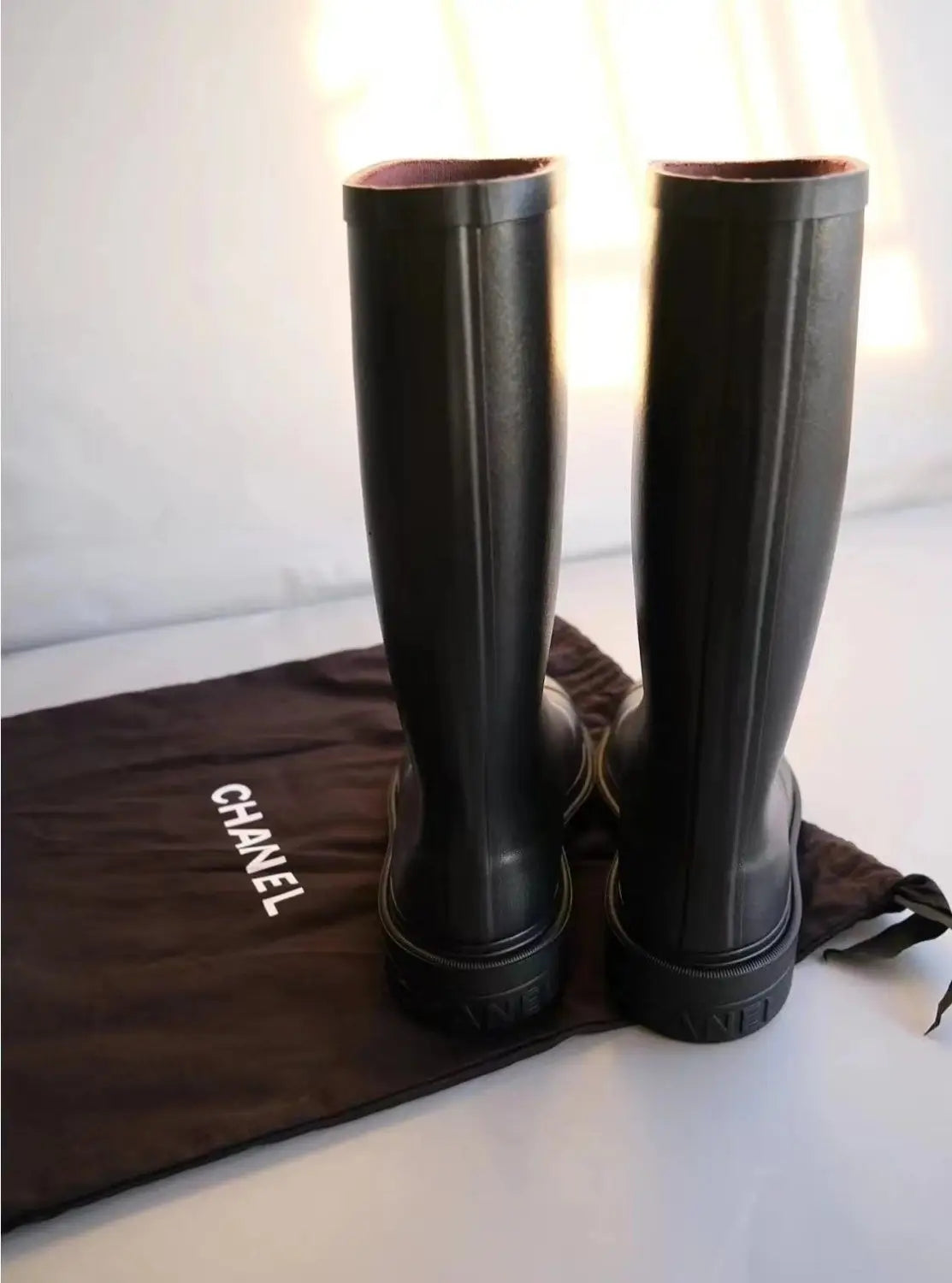 Elegant Classic Waterproof Tall Boots – Timeless Style & Comfort