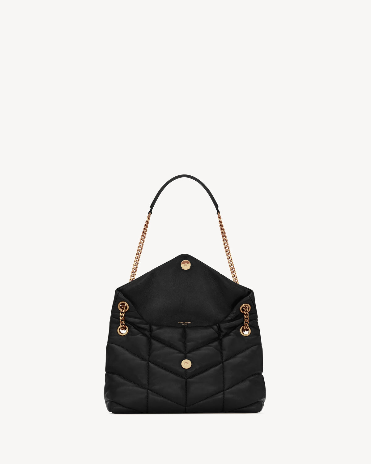 Luxe Quilted Lambskin Shoulder Bag with Chain Strap