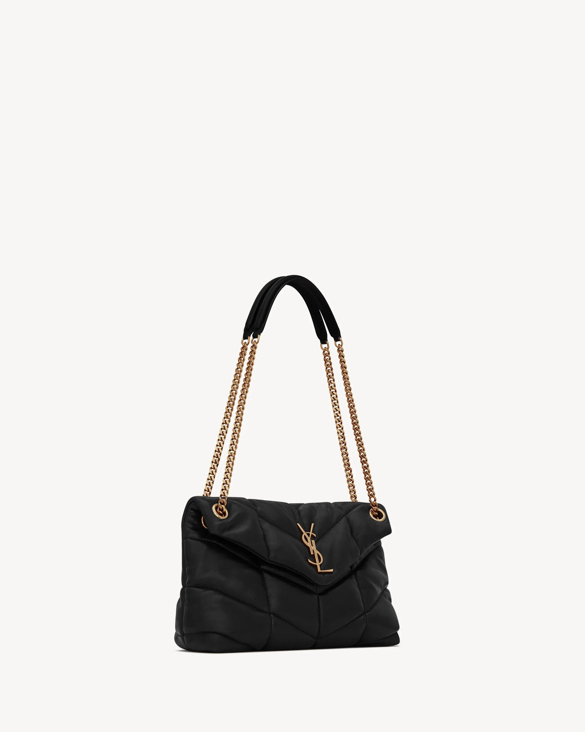 Luxe Quilted Lambskin Shoulder Bag with Chain Strap