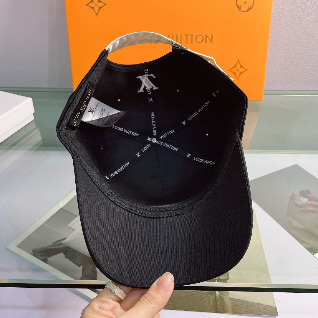 Berretto da baseball con monogramma ricamato di lusso | Cappello di design di lusso