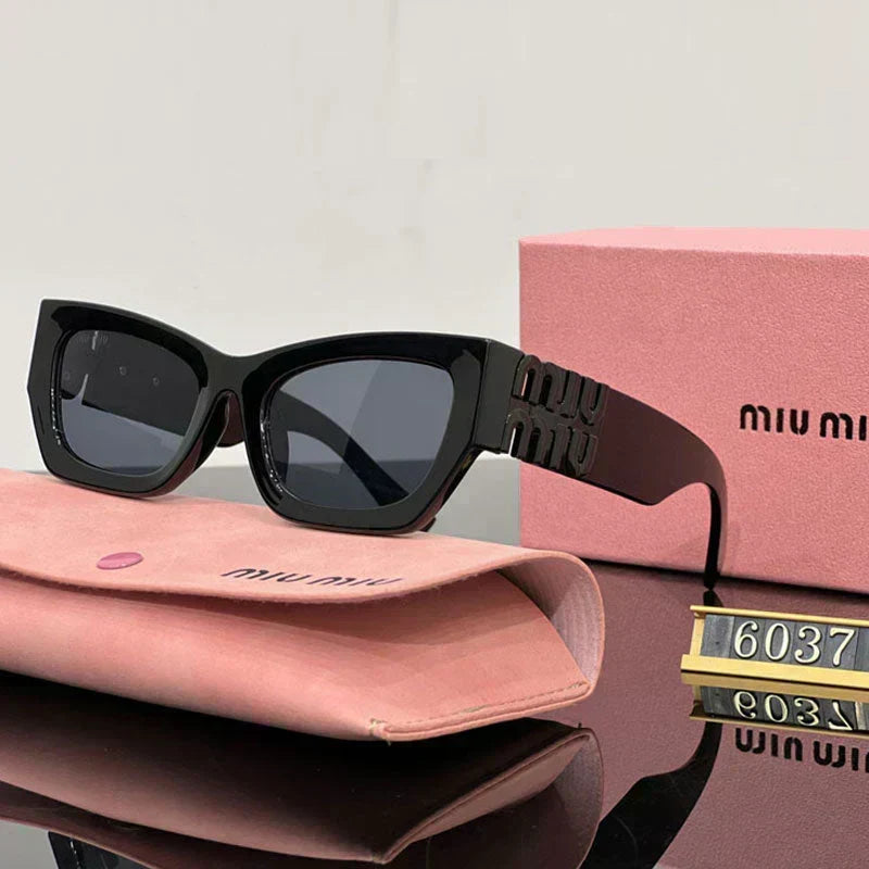 Fashion Square Cat-Eye solbriller 6037
