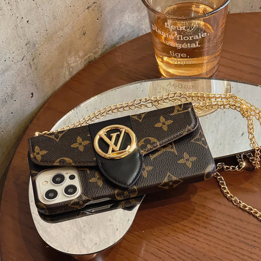 Luxusní pouzdro na iPhone CrossBody Card Holder