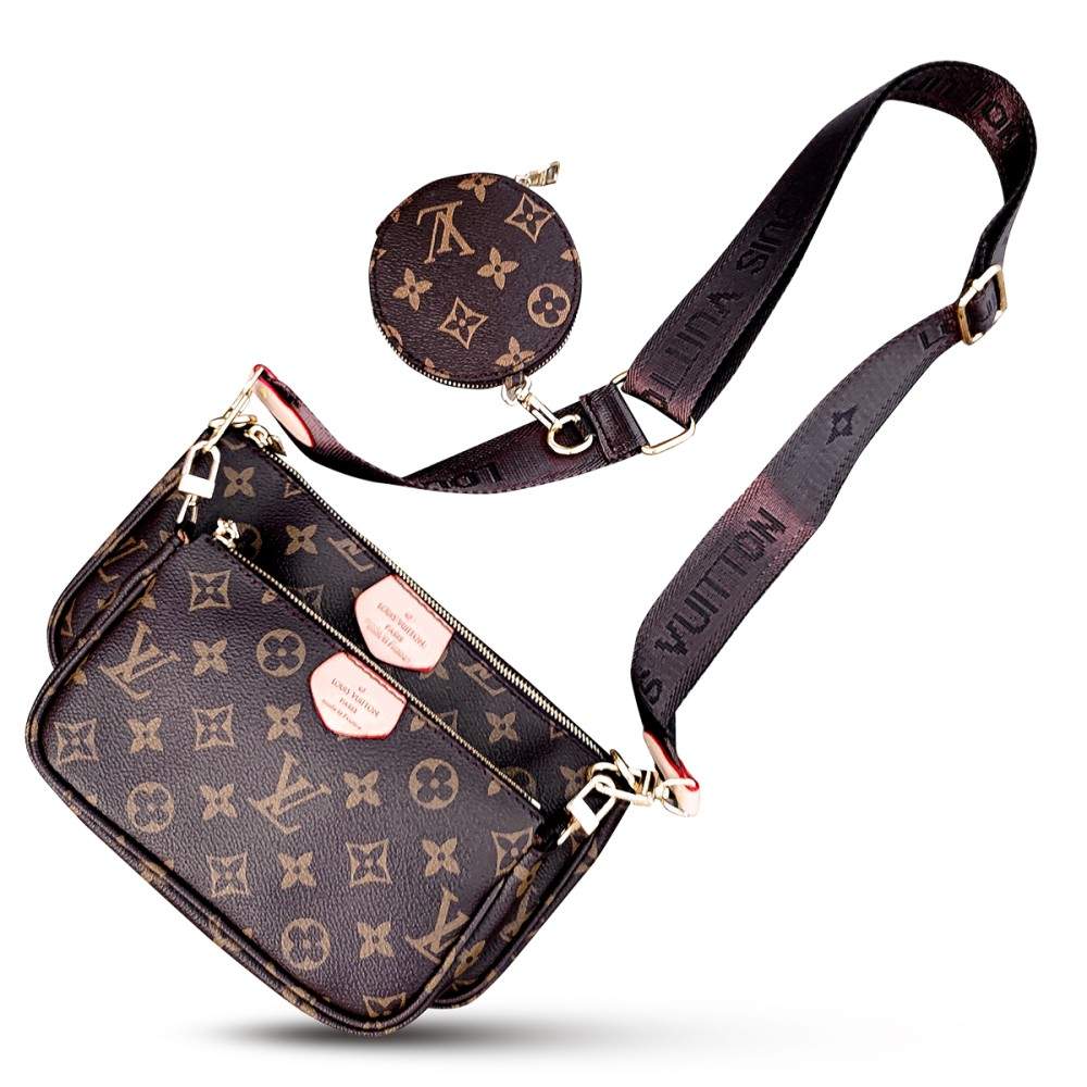 Classic Monogram Trio Messenger Bag - A Fashion Must-Have