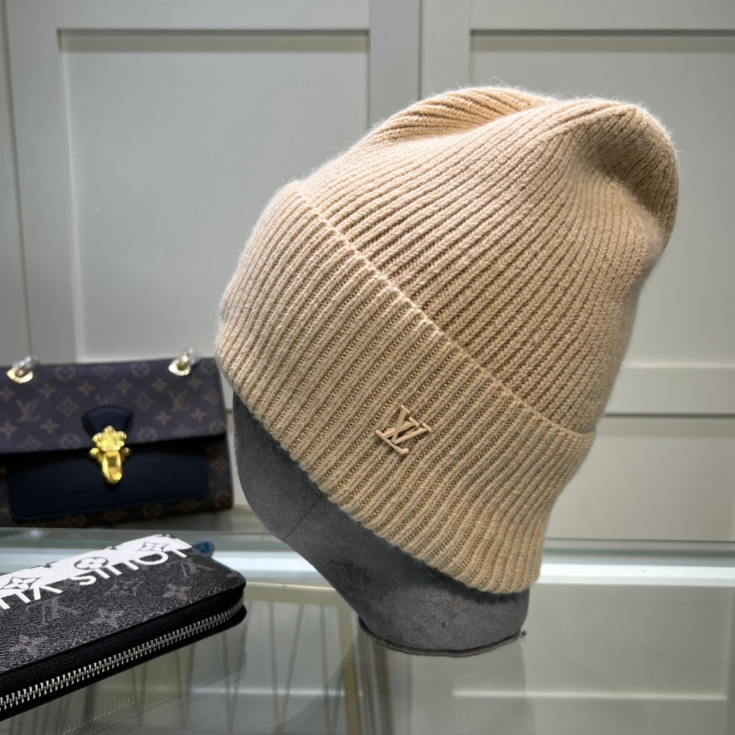 Berretto di lana ricamato di lusso | Cappello invernale di design di lusso