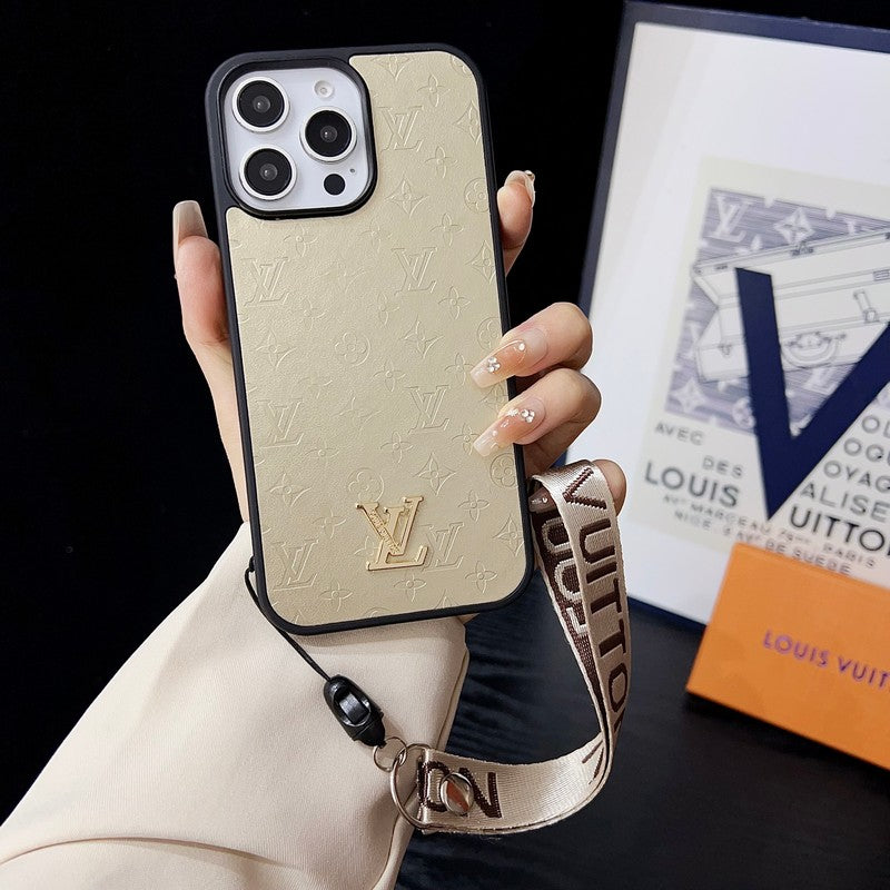 Luxusné hnedé puzdro na iPhone