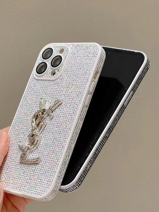 Luksuriøse glitter iPhone-deksler