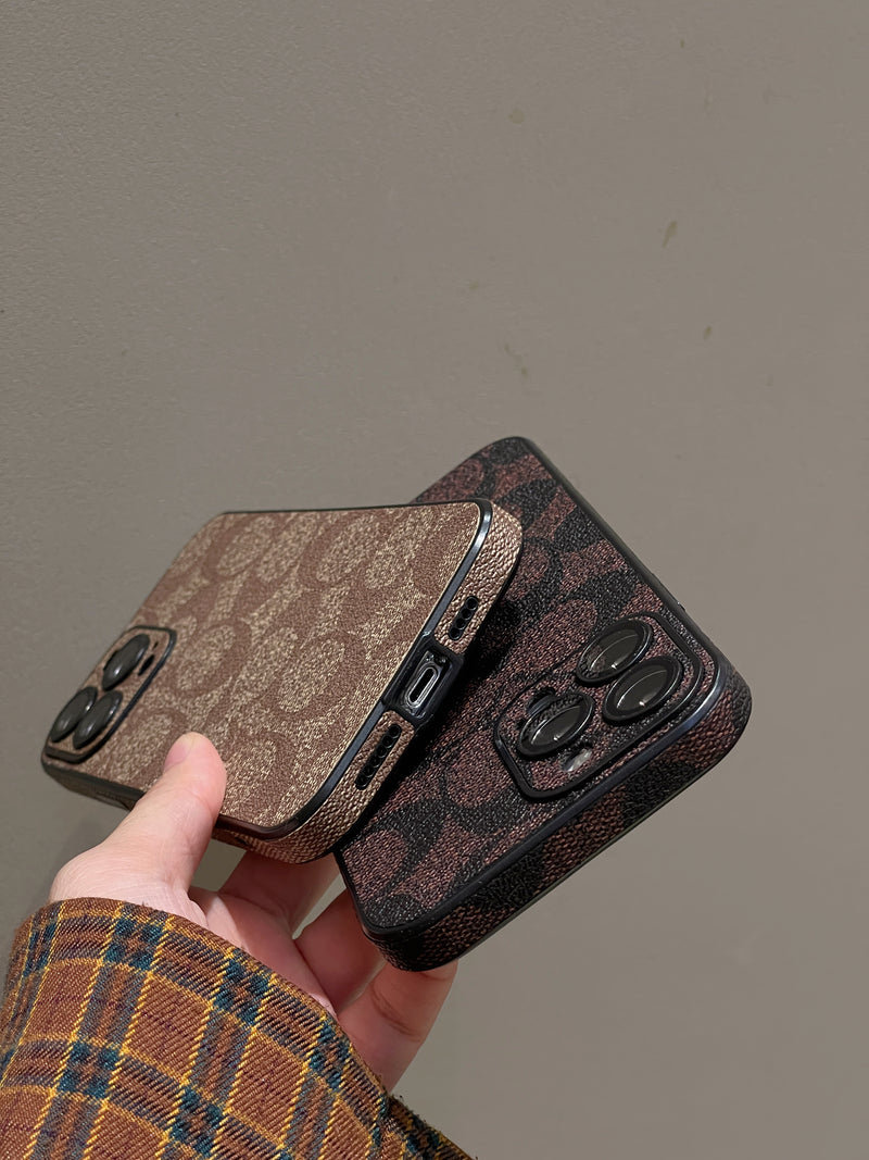 Capa Clássica para iPhone Café -QB240402
