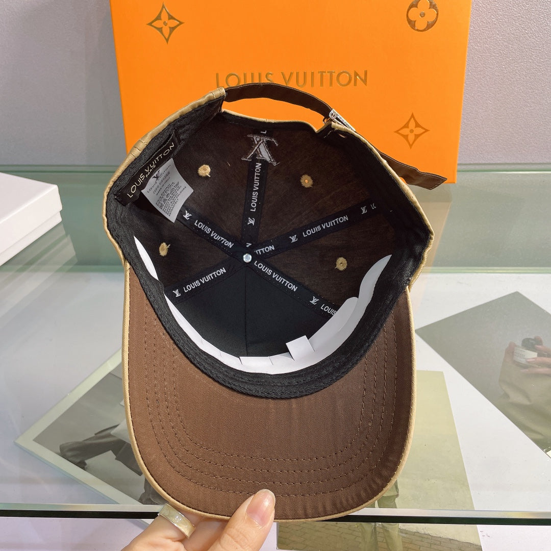 Berretto da baseball con monogramma ricamato di lusso | Cappello di design di lusso