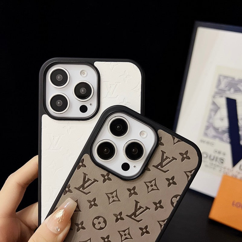 Luxusné hnedé puzdro na iPhone
