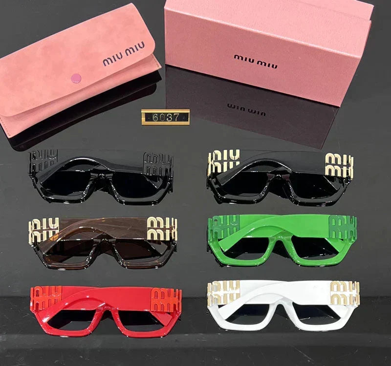 Fashion Square Cat-Eye solbriller 6037