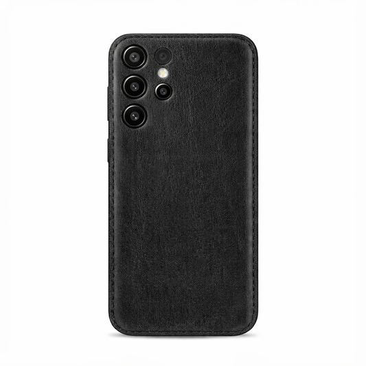 Ručne vyrábané púzdro Samsung z kože vyčinenej zeleninou – Vintage Patina Edition