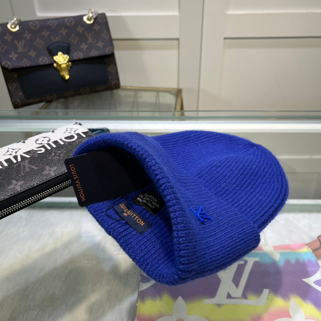 Berretto di lana ricamato di lusso | Cappello invernale di design di lusso