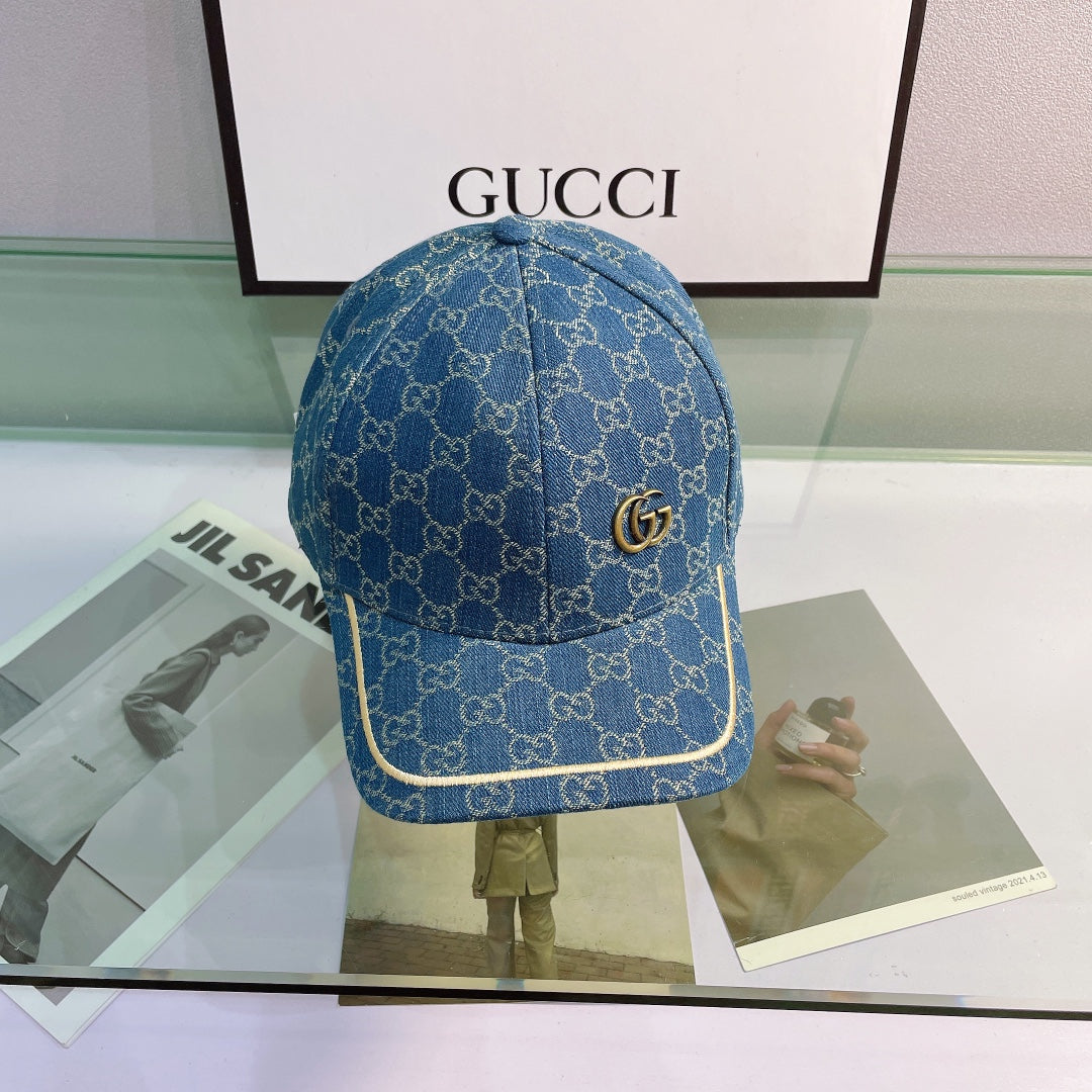 Klasická kšiltovka GG Canvas Baseball | Luxusní designový nastavitelný klobouk