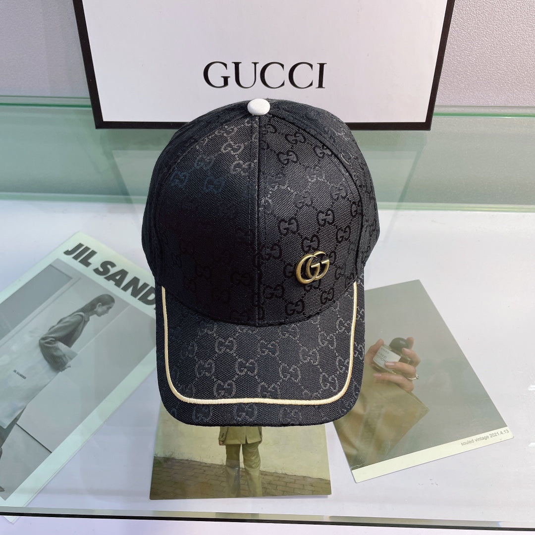 Klasická kšiltovka GG Canvas Baseball | Luxusní designový nastavitelný klobouk