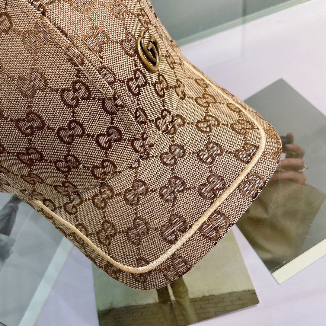 Klasická kšiltovka GG Canvas Baseball | Luxusní designový nastavitelný klobouk