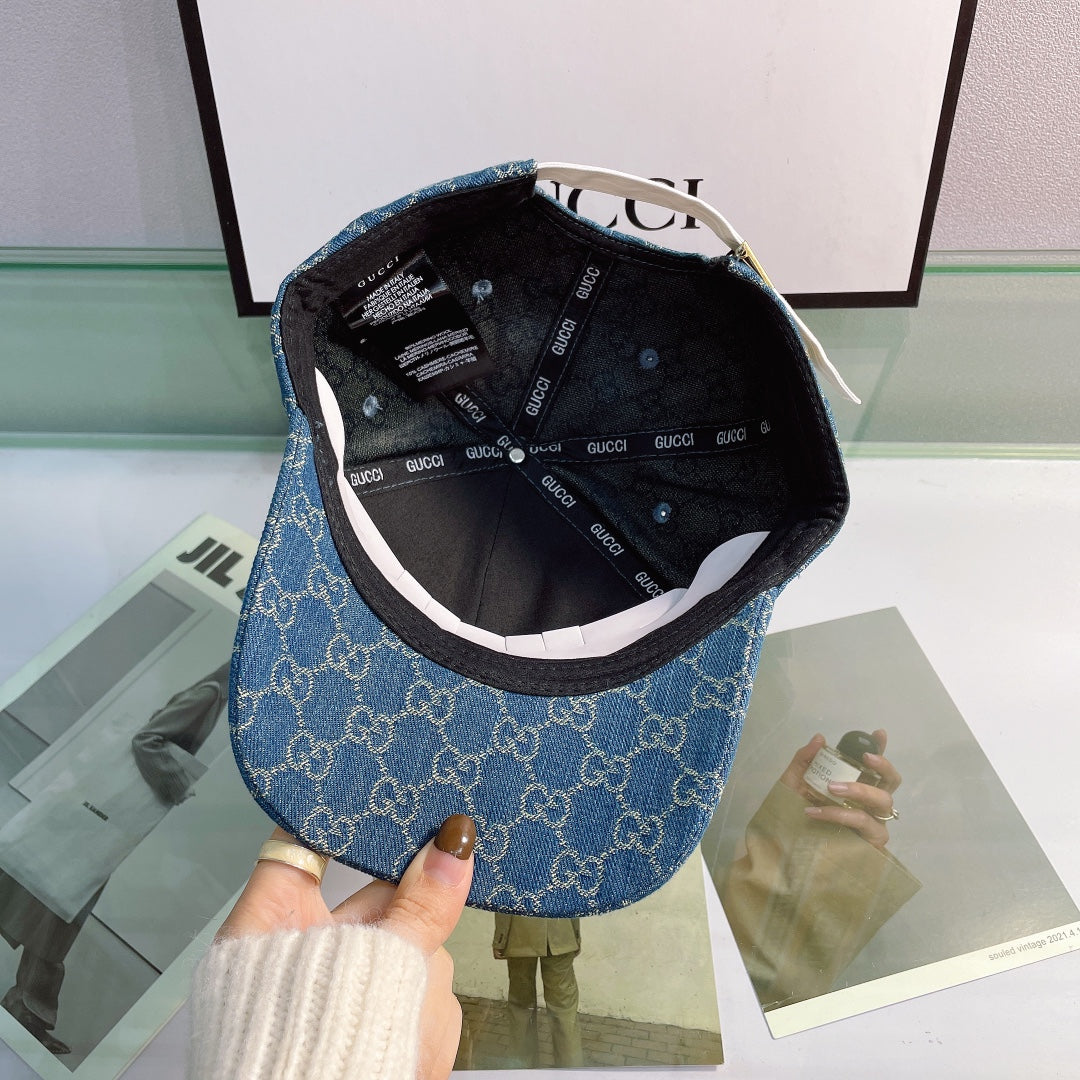 Klasická kšiltovka GG Canvas Baseball | Luxusní designový nastavitelný klobouk