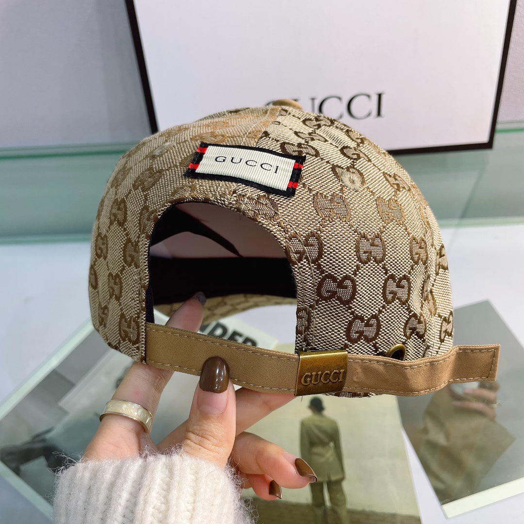 Klasická kšiltovka GG Canvas Baseball | Luxusní designový nastavitelný klobouk