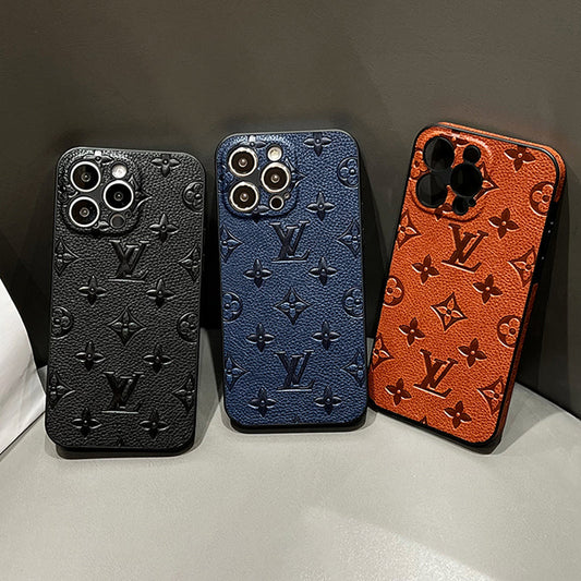 Πολυτελής έγχρωμη δερμάτινη θήκη για iPhone