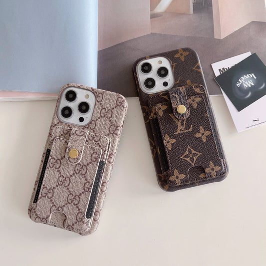 プレミアムカードホルダーiPhoneケース