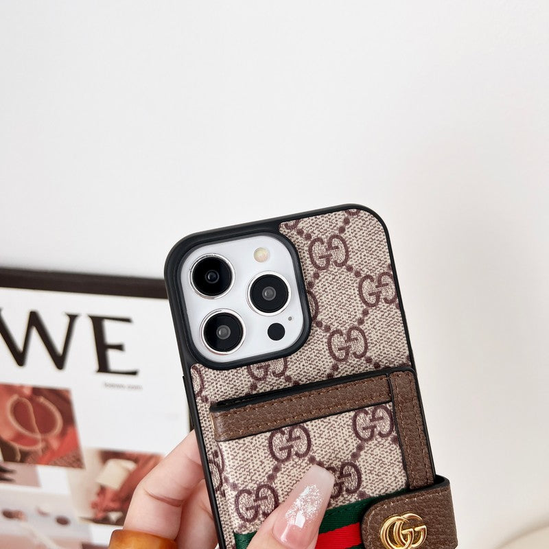 Premium Card Bag Chain Classic iPhone-kotelo