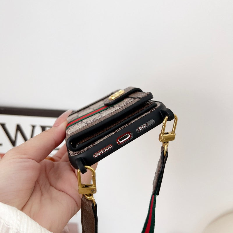Premium Card Bag Chain Classic iPhone-kotelo
