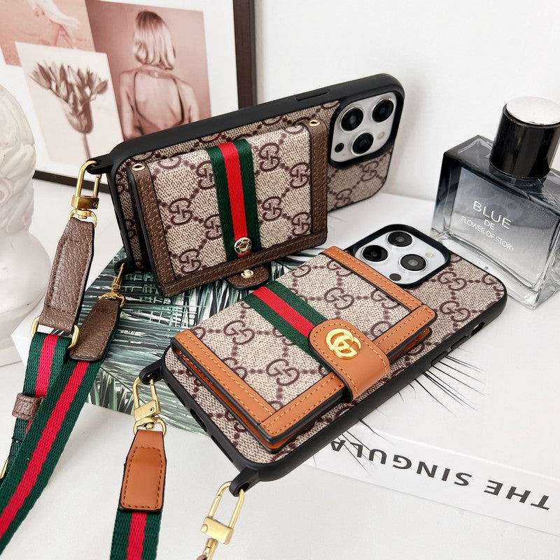 Premium Card Bag Chain Classic iPhone-kotelo