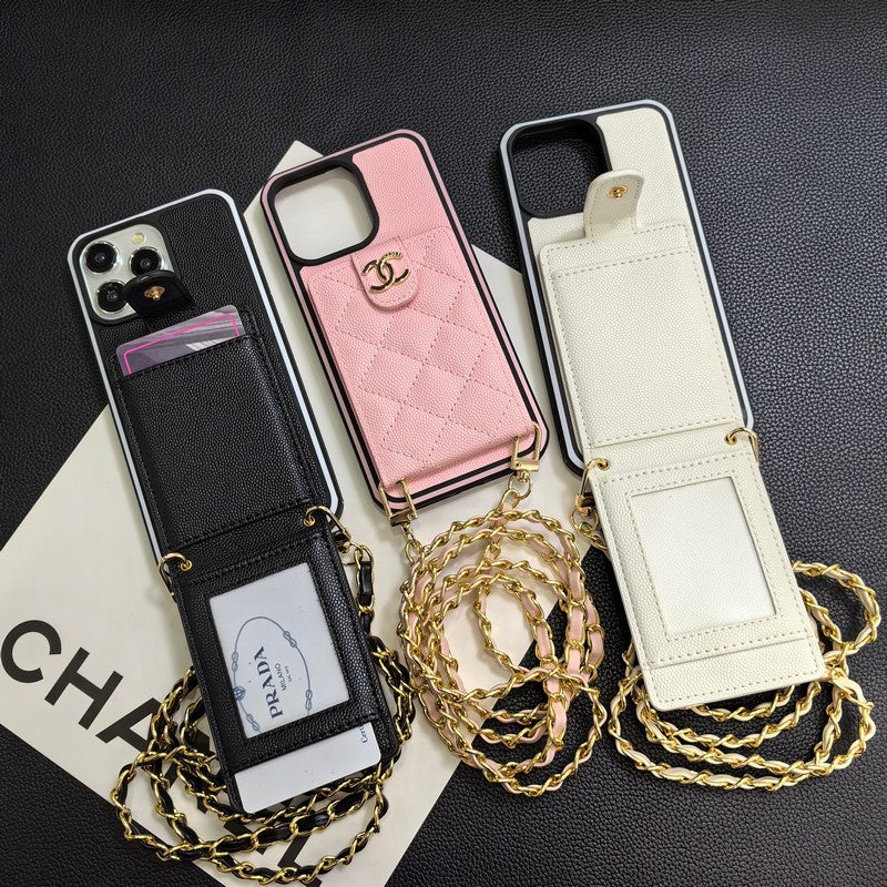 Cás iPhone Leathar Galánta Crossbody