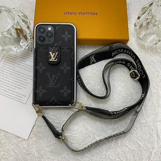 Θήκη για iPhone με αλυσίδα για κάρτες πολυτελείας