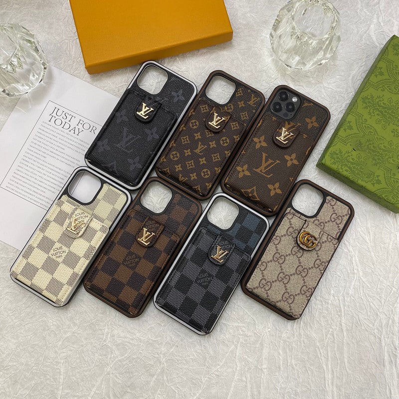 Luxe kaarttas iPhone-hoesje