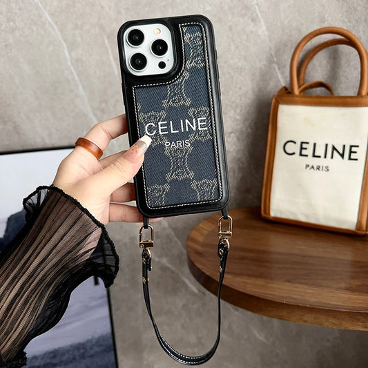 ファッション ハンド ホルダー レザー 16 iPhone ケース