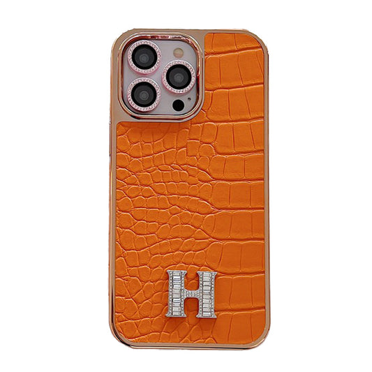 Klassisk diamantlogo i rosegull iPhone-deksel