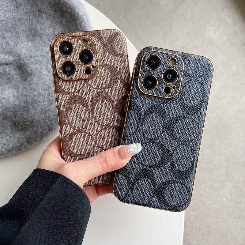 Klasické kožené pouzdro na iPhone